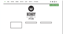 Desktop Screenshot of henryandthefox.com.au